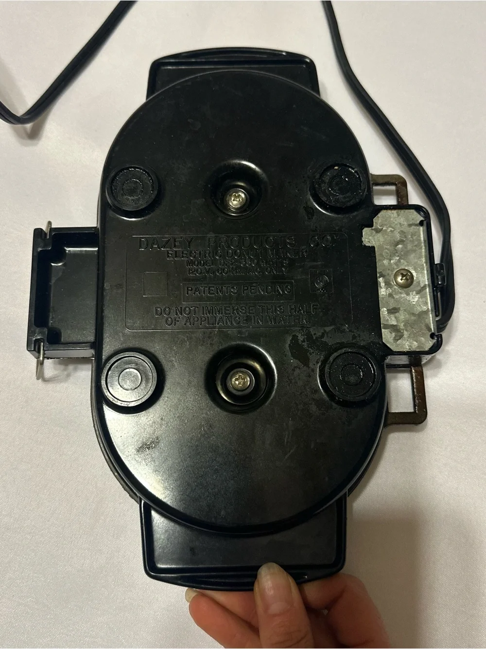 Vintage Donut Factory Donut Maker - Black